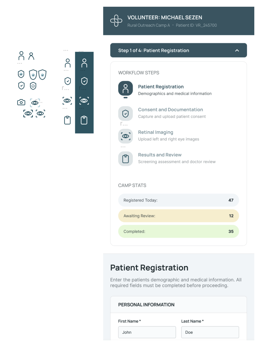 Results & Review — clinician verification